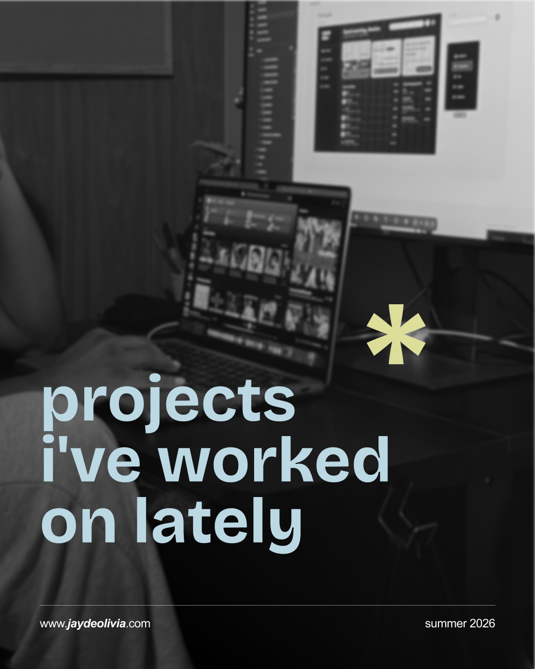 Instagram post: projects I've worked on lately